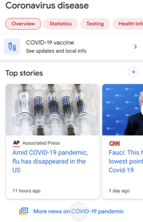 Google Search Results Updated With ‘Full Coverage’ For News