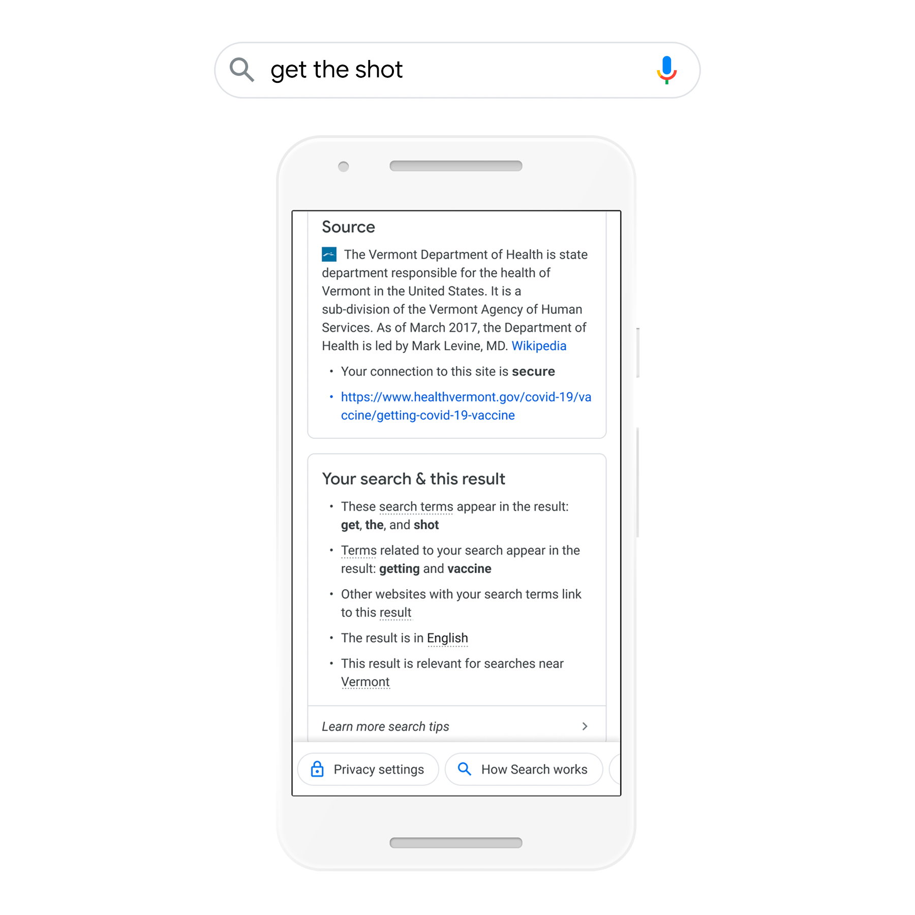 Google expande 'Acerca de este resultado' con información sobre factores de clasificación