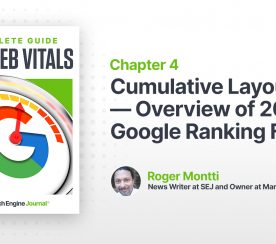 Cumulative Layout Shift – Overview of 2021 Google Ranking Factor