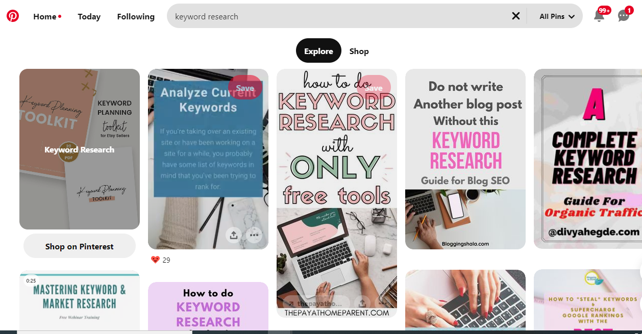 Photo inspiration: Gallery Detail: How To Use Social Media For Keyword Research