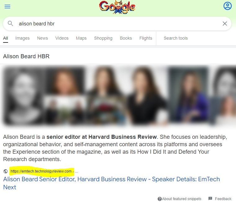 Alison beard HBR Google Search