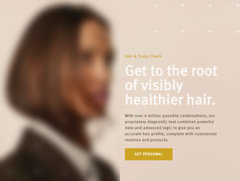 Aveda Creates an Interactive Experience by Using Quizzes and AI.