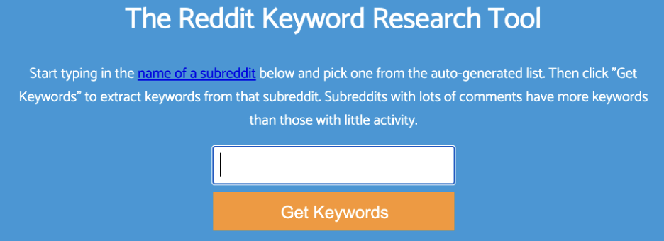 Keyworddit uncommon keyword research tool. 