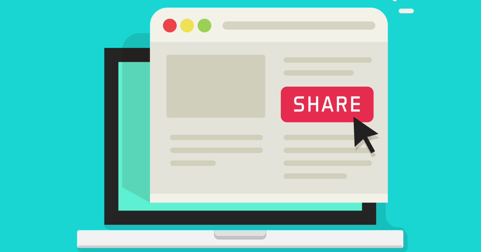 Social Media Sharing Buttons: How & Where To Add Them via @sejournal, @kristileilani