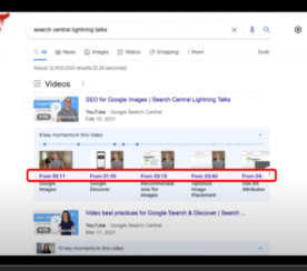 How To Enable Key Moments Snippets In Google Search