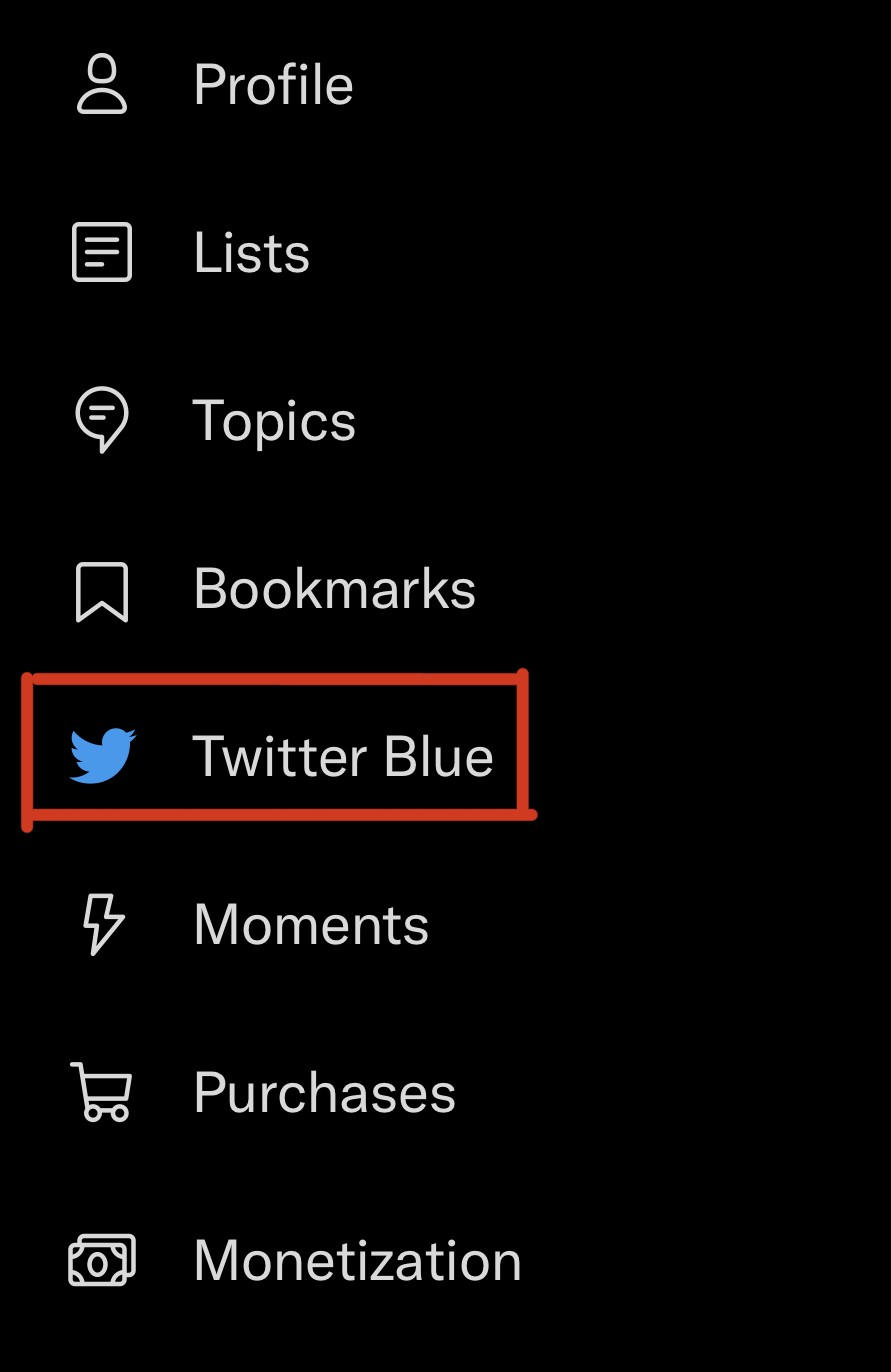 twitter blue subscribe