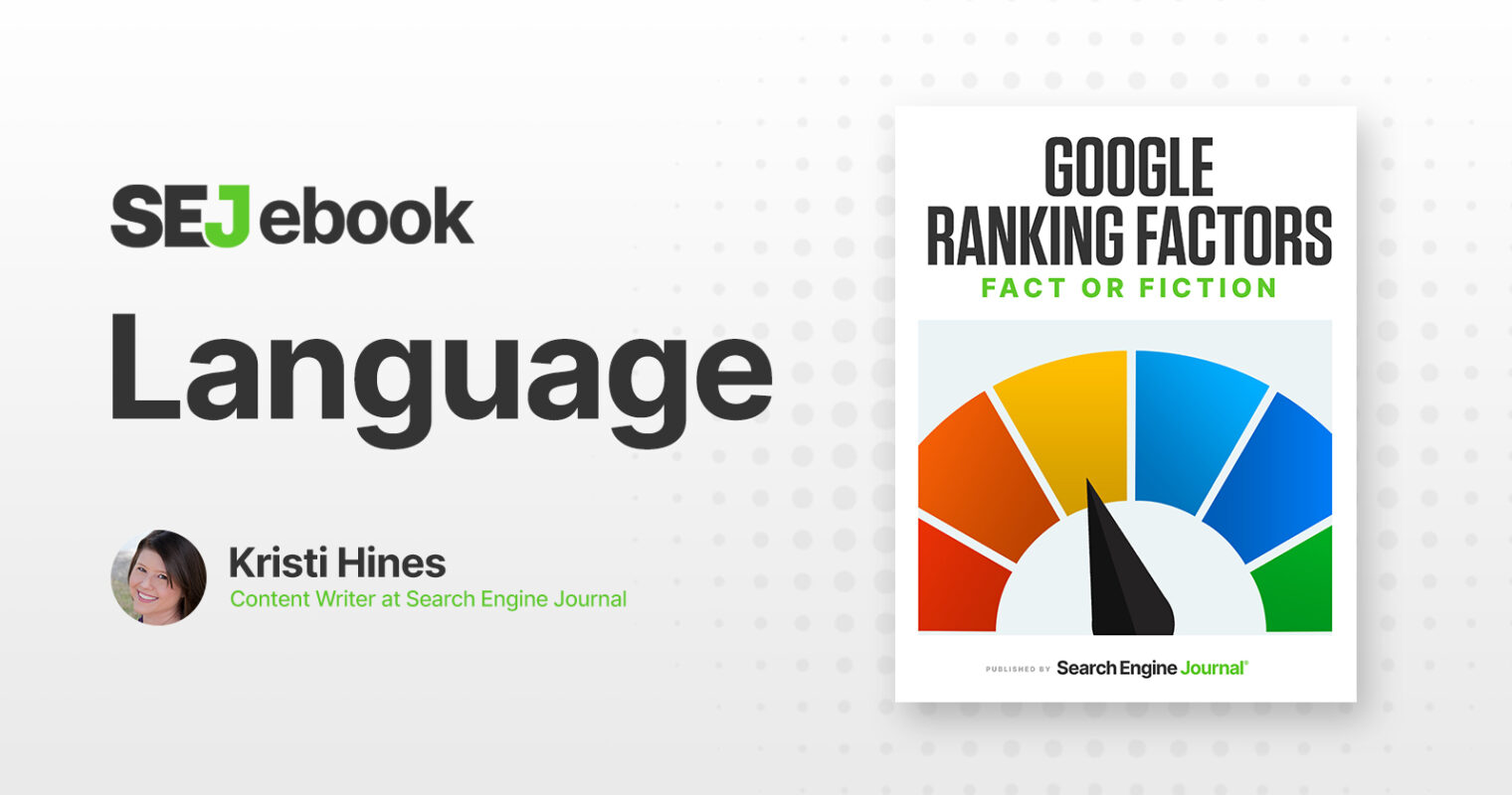 Language: Is It A Google Ranking Factor?