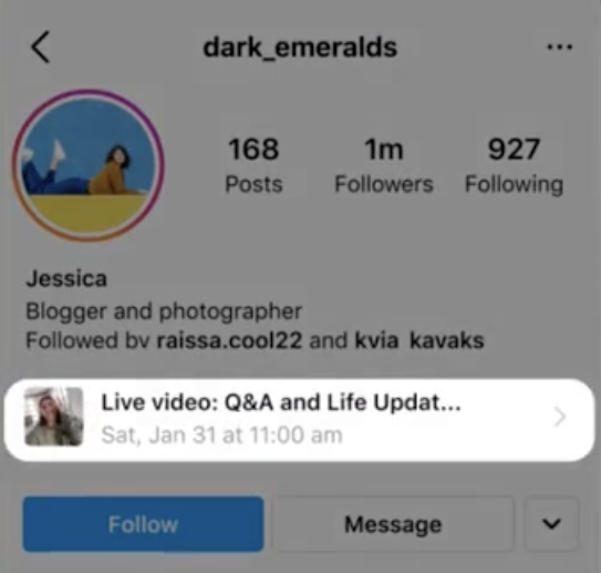 Instagram يطرح تحديثات الفيديو الحية # 038 ؛  يعدل