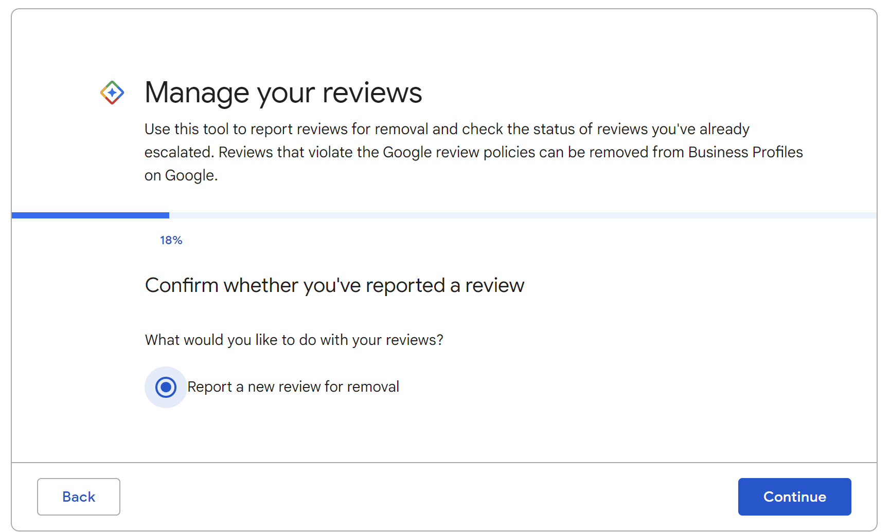 Report a new review