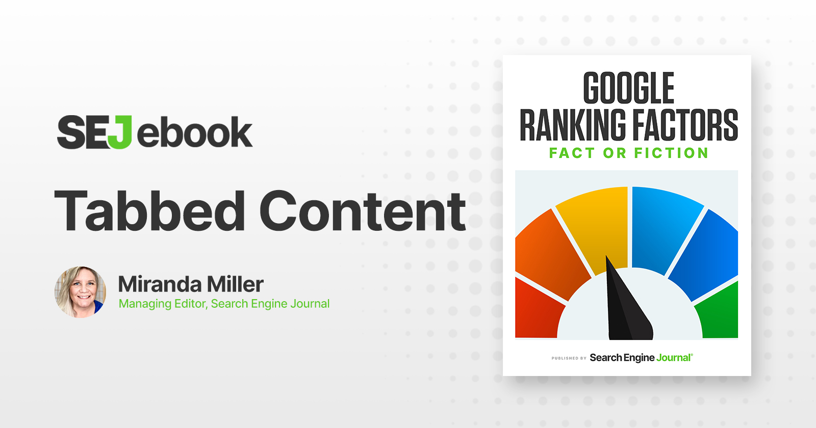 Tabbed Content: Is It A Google Ranking Factor? via @sejournal, @mirandalmwrites
