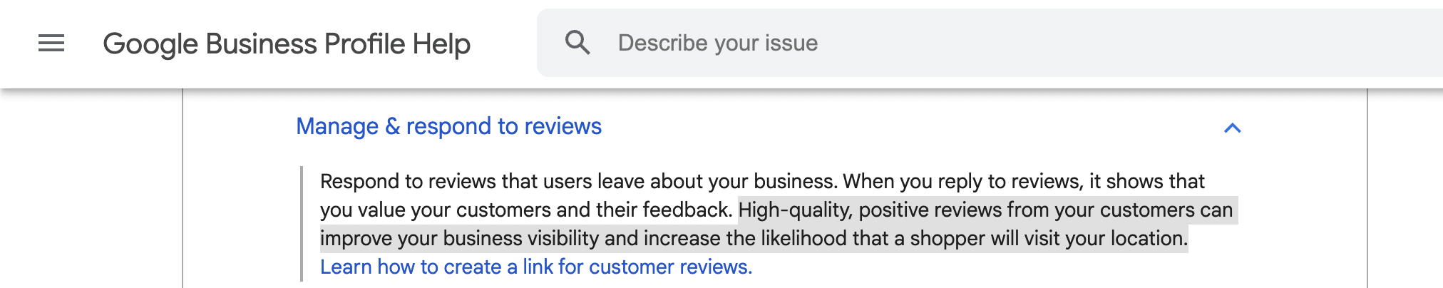 It is important to respond to reviews.