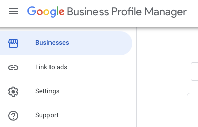 Manage your Google Business Profile, then go to business.google.com.