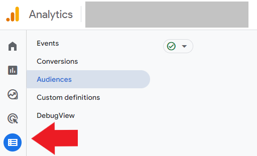 Listas de Google Analytics