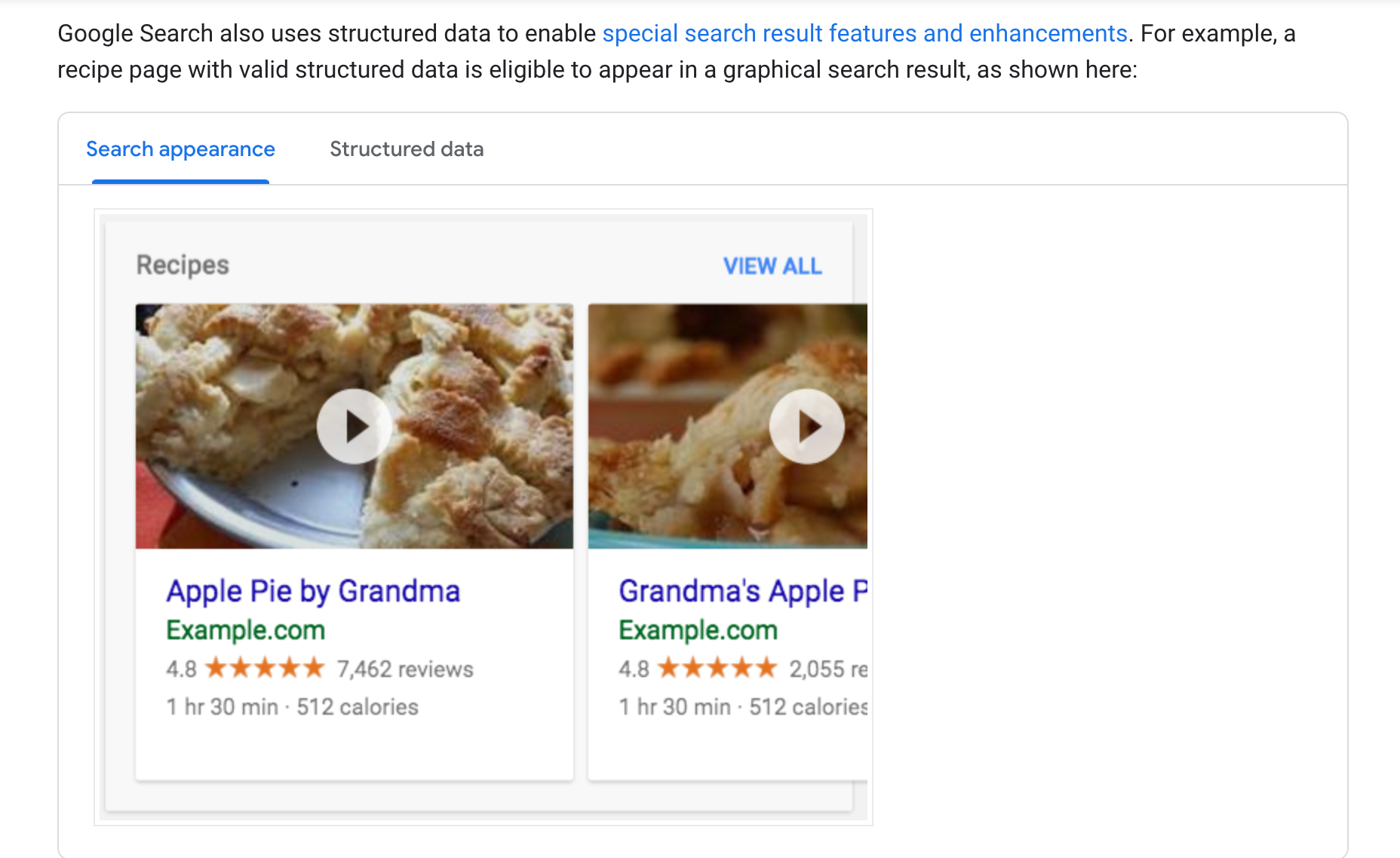 ظاهر جستجوی گوگل