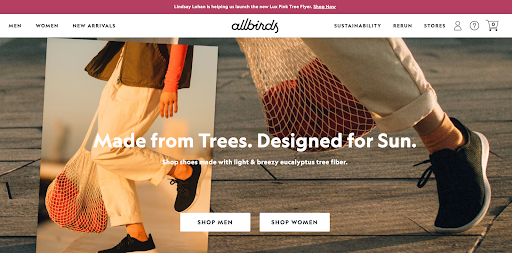Shopify Allbirds Store