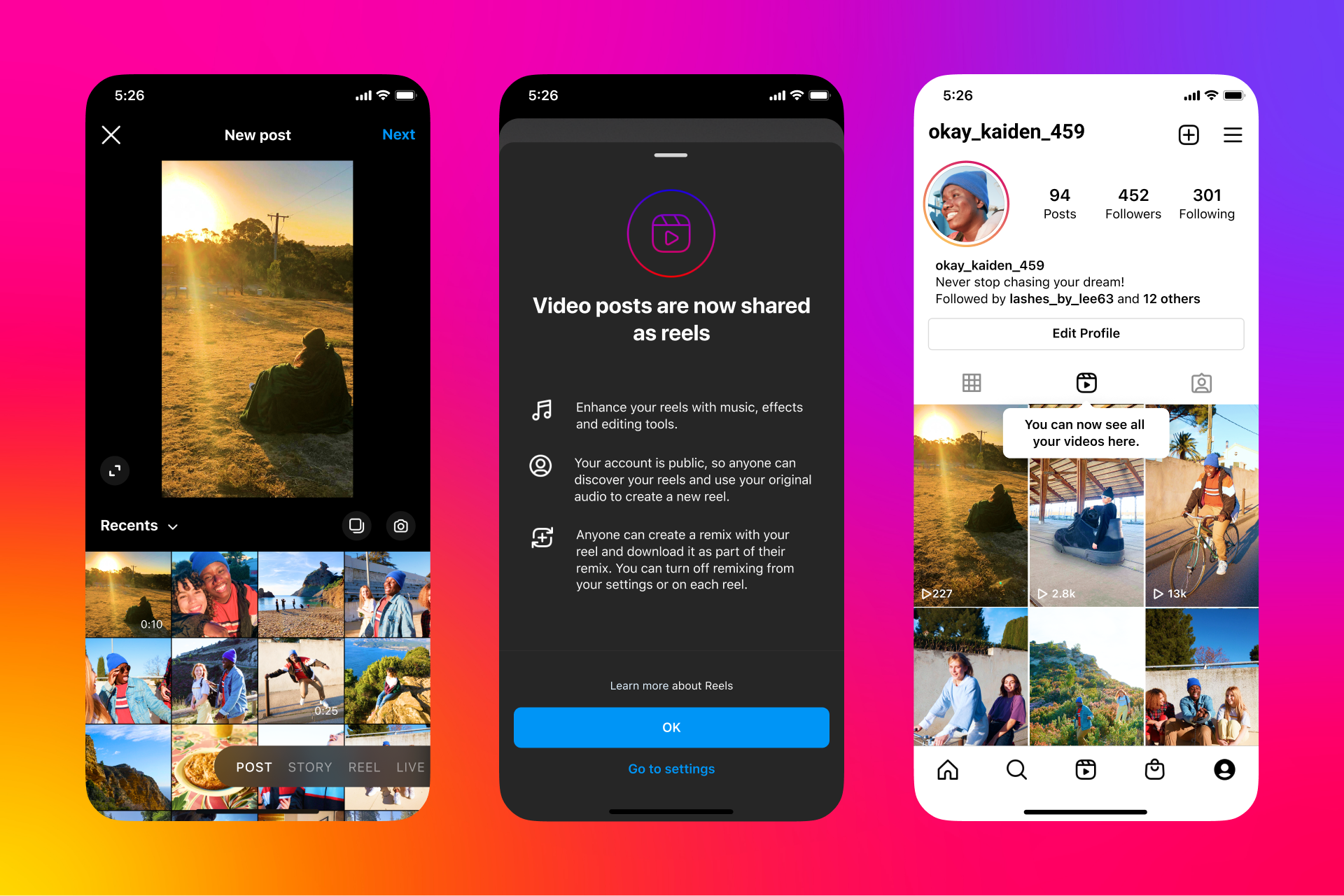 Las nuevas funciones de Instagram Reels incluyen plantillas, potenciadores, &  Más