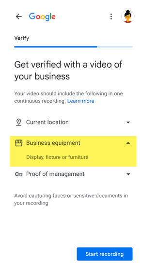Get verified with video steps