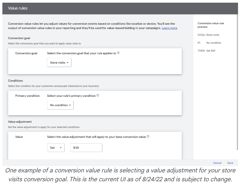 Google Ads Enables Custom Conversion Values For Store Visits