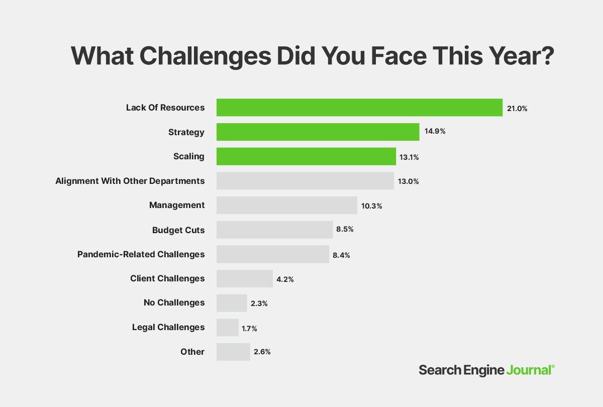 What Challenges Did You Face This Year