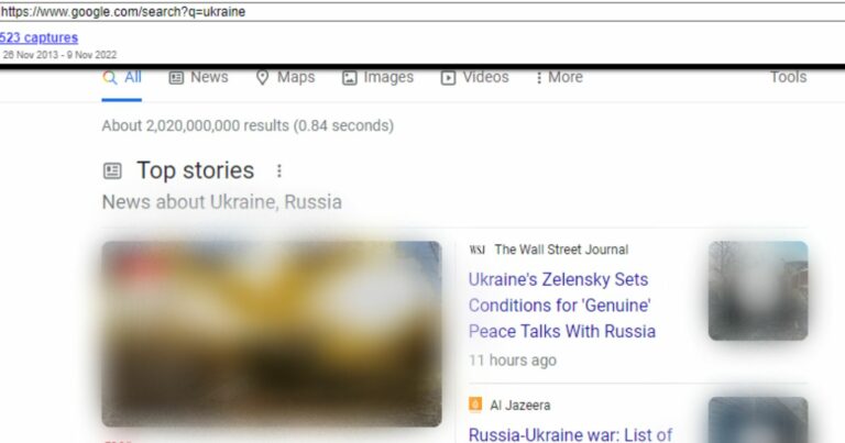 ukraine google search