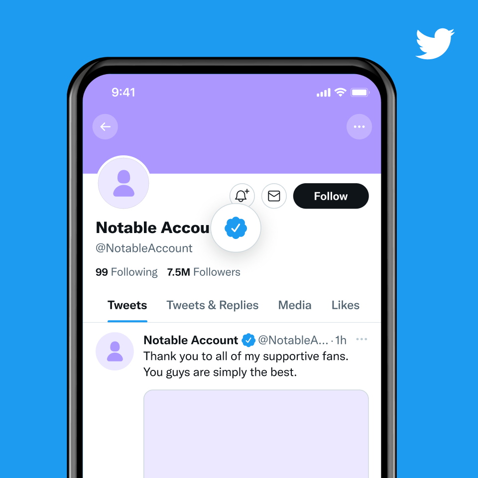 Twitter's New Verification System Has Blue & Gold Marks