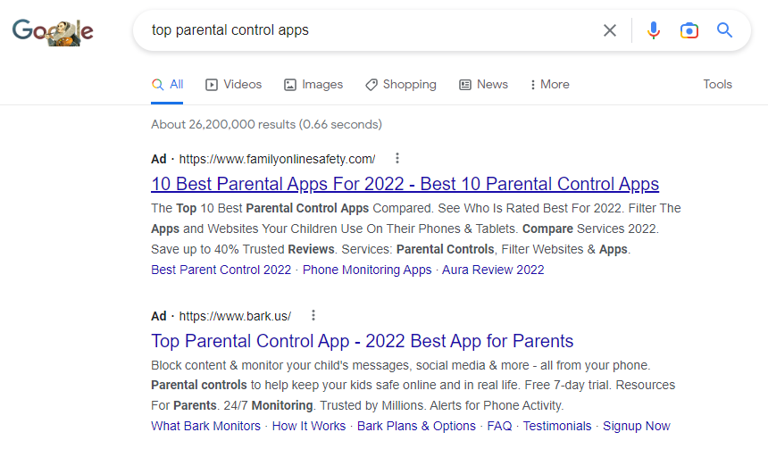 principais aplicativos de controle parental
