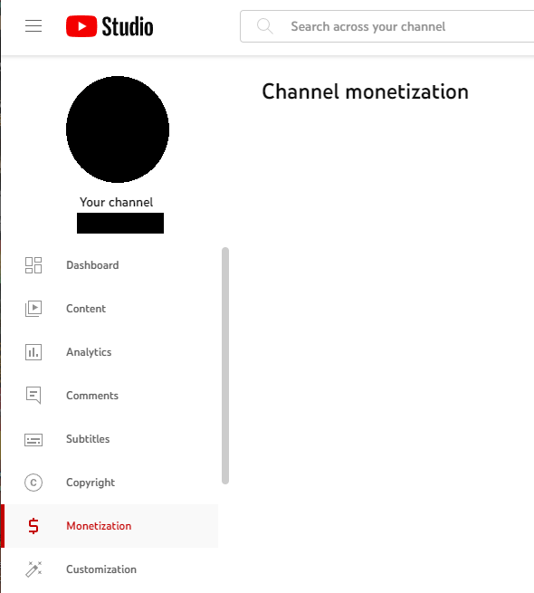monetización de canales en YouTube