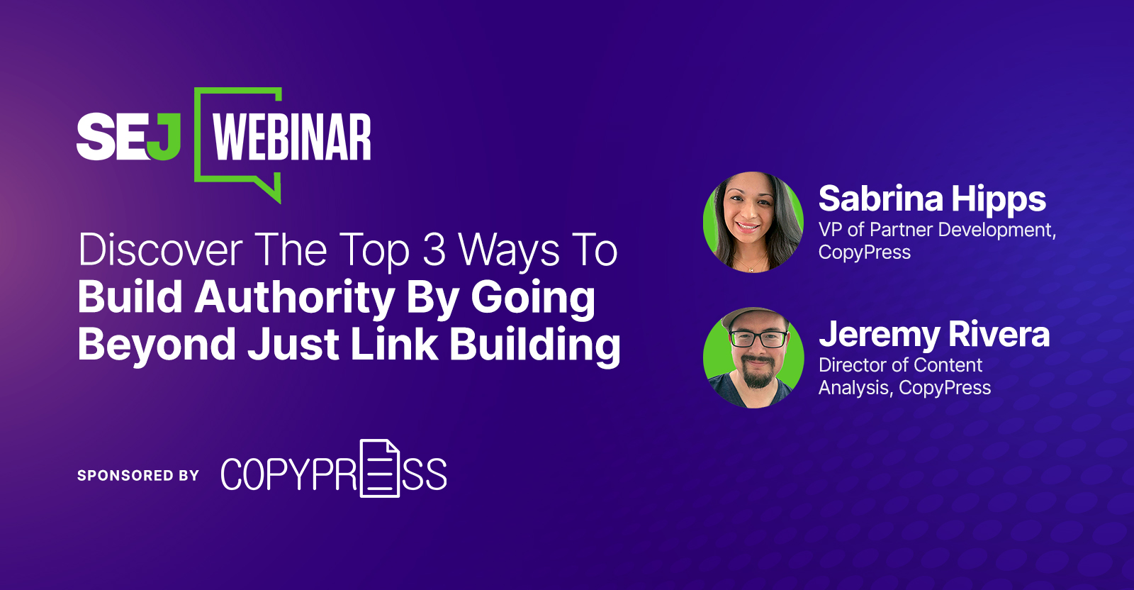 Boost Your Online Authority With Advanced Link Building Strategies [Webinar]