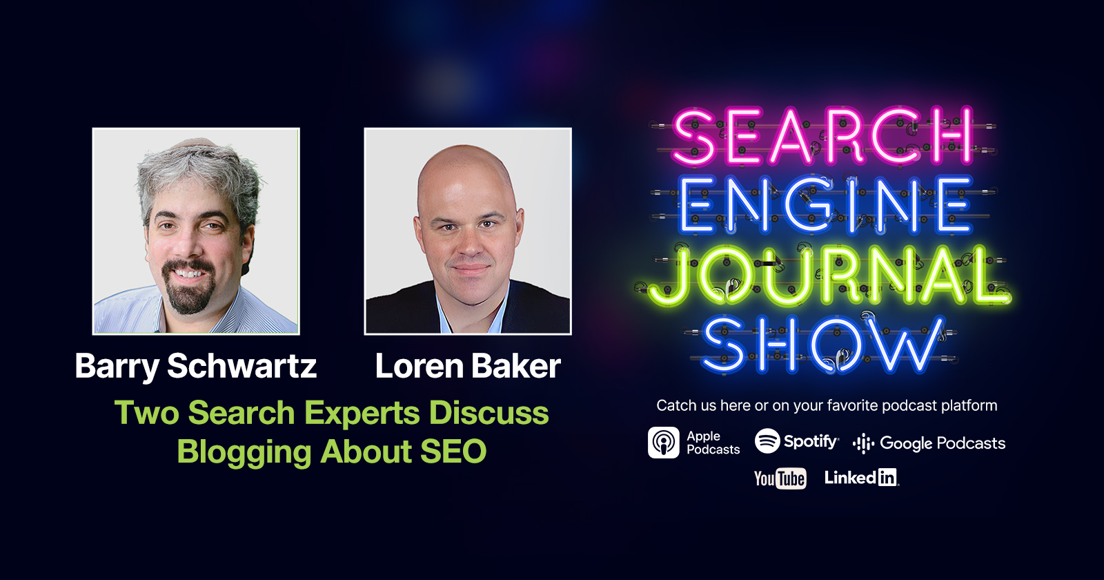 Two Search Specialists Focus on Running a blog About web optimization [Podcast]