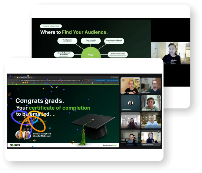 SEJ Pro community conversation interface